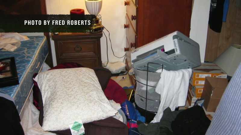 Clearly, someone else has been living there for a while