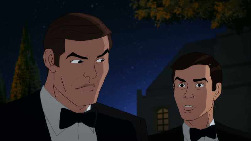 Clearly, Two-Face lies dormant, buried deep in Harvey's psyche