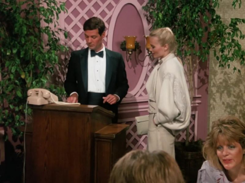 [clears throat] I have a 12:30 reservation with Mr. Ewing