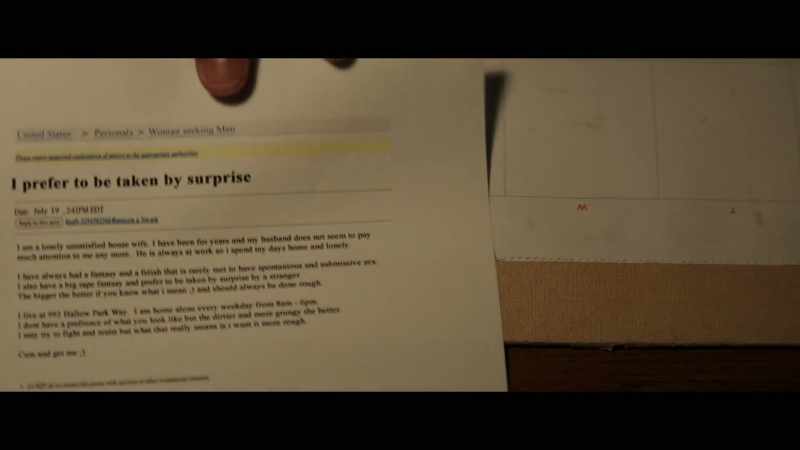 [clears throat] It disclosed Mrs. Dadich's name