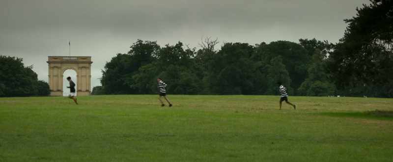 CLEGG: Move it, gentlemen! Keep up the pace