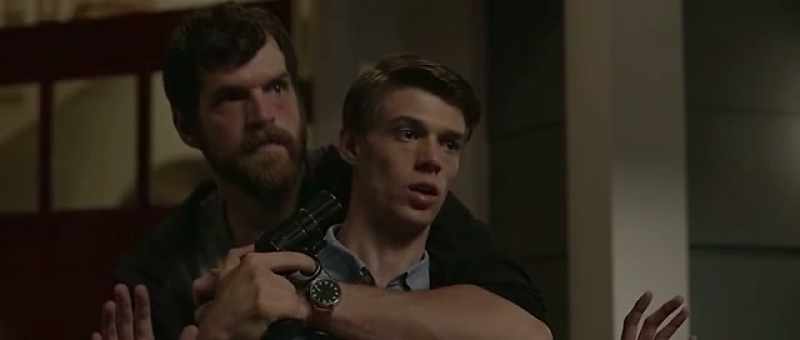 Cliff! Put that gun down this instant and let Reagan go