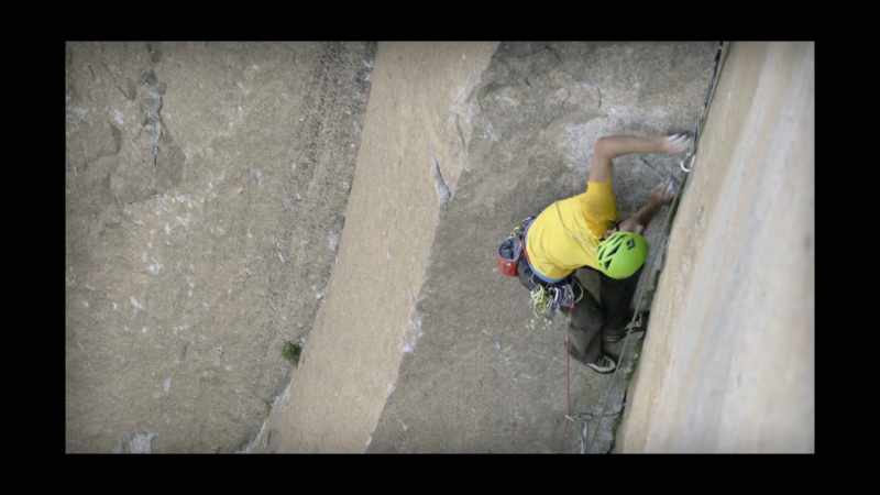 Climbing with Alex
