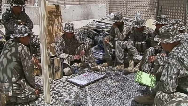 CLINT: That platoon had just lost their platoon leader