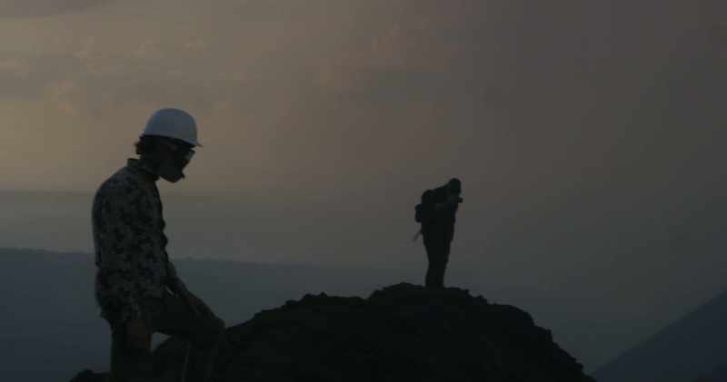 [Clive] When I was on the volcano