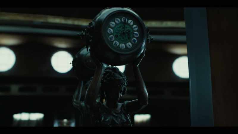 (clock chimes)