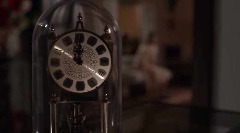 [clock chiming]