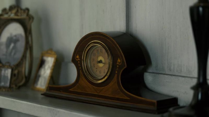 [clock dinging]