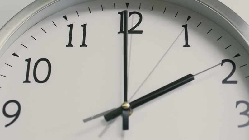 (clock ticking)