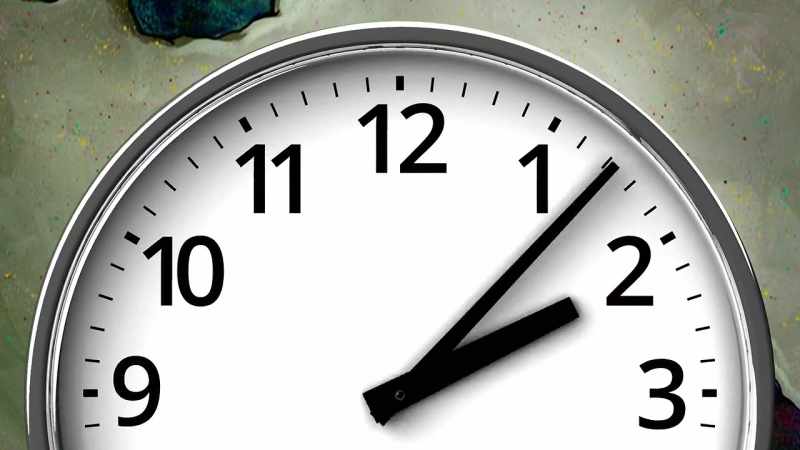 [clock ticking]