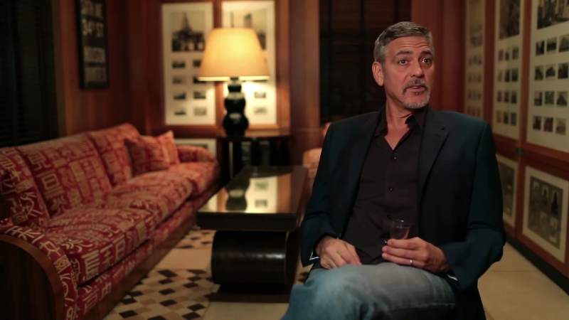 Clooney This room probably in particular