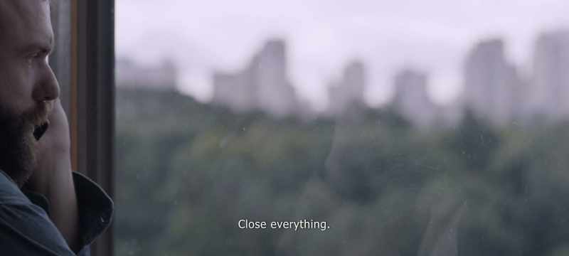 Close everything. I think the bathroom window