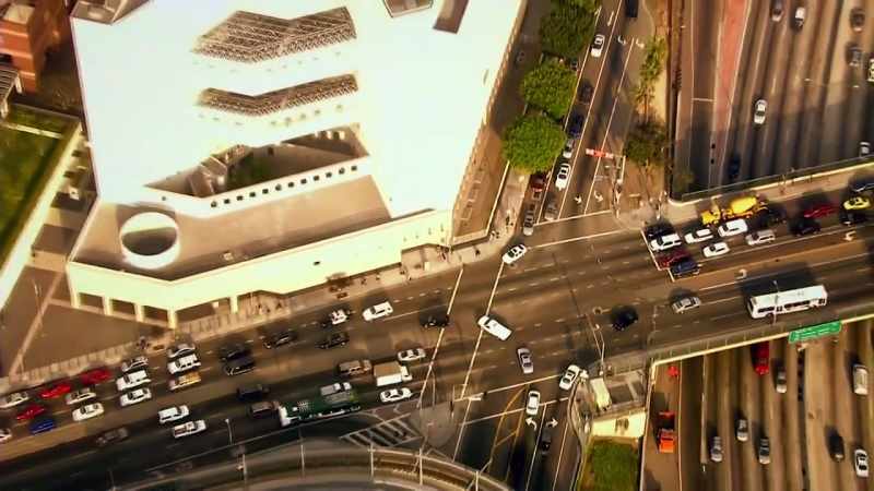 Closed off for Michael Jackson's cortege