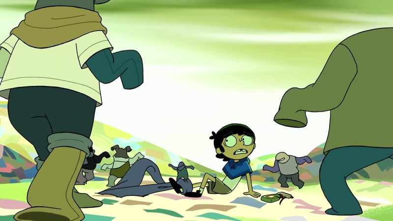 [ Clothes zombies groaning ]