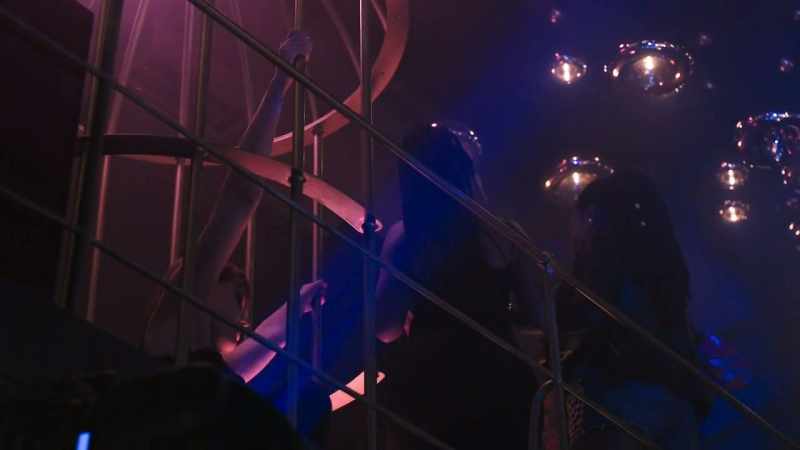 (club music playing)