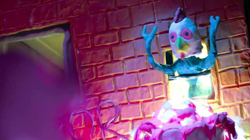 [clucking]