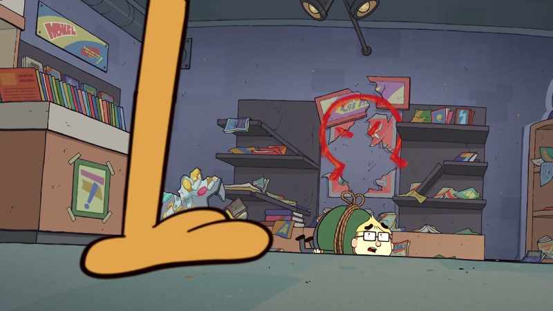[clucking]