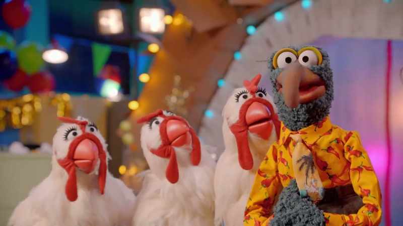 (CLUCKS) -Before we get to your challenge
