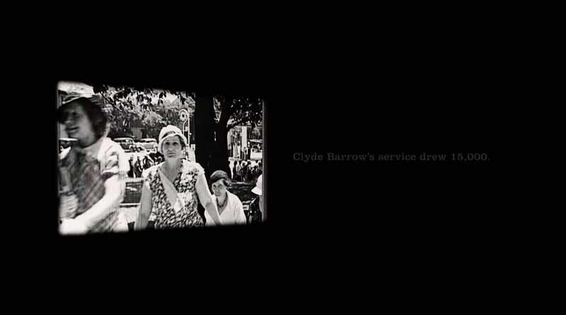 Clyde Barrow's service drew 15,000