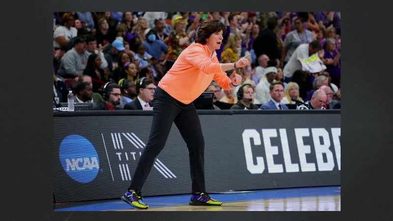 Coach Katie Meier was suspended for three games at the start