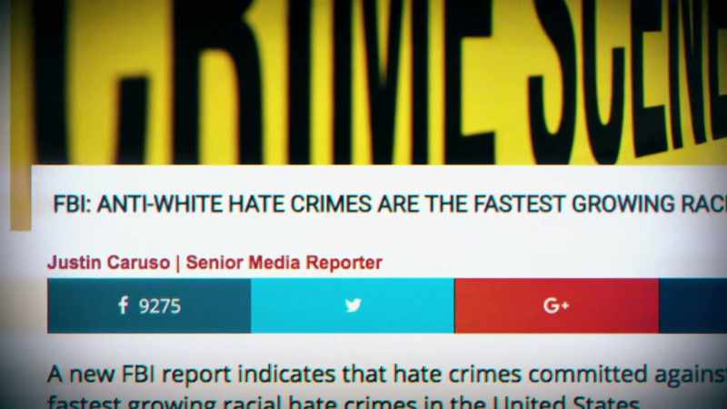 Cobb: THERE'S A FALSE NARRATIVE ON THESE WHITE-SUPREMACIST SITES