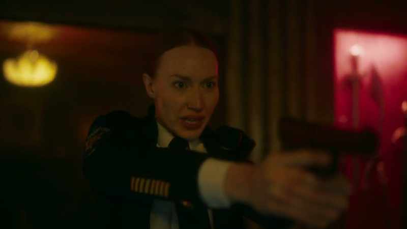 (cocking gun)