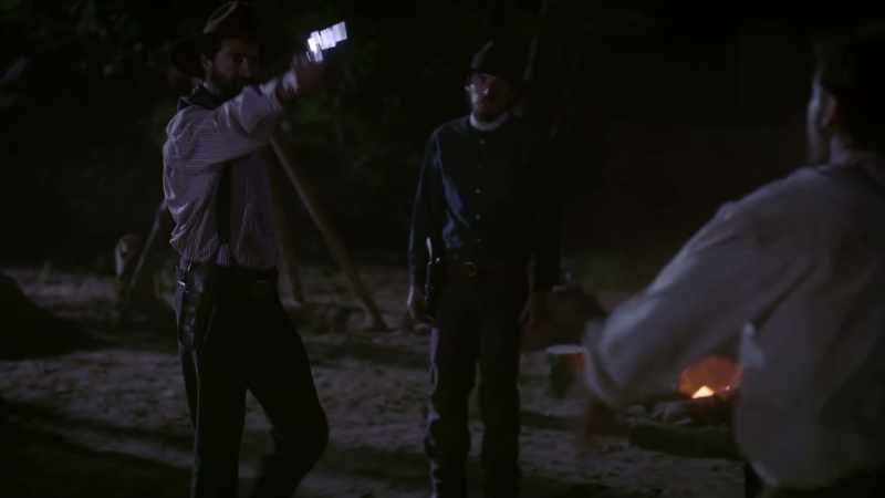 [COCKS GUN]