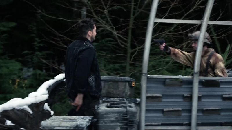 [COCKS GUN]