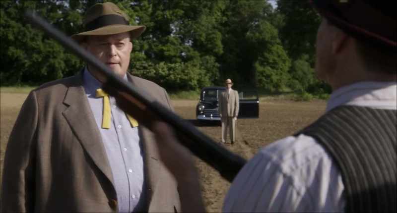 (cocks gun)