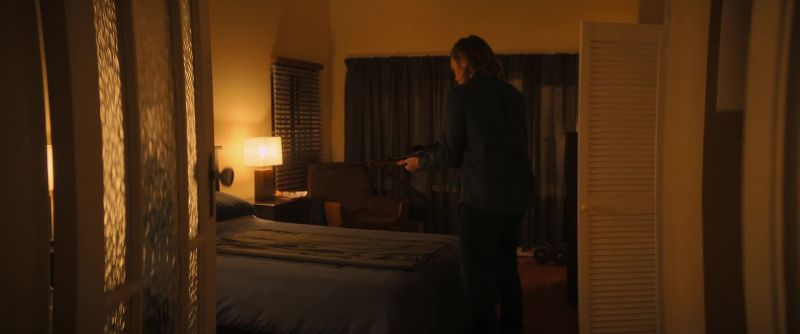 [cocks rifle]