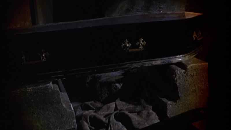 (COFFIN OPENING)
