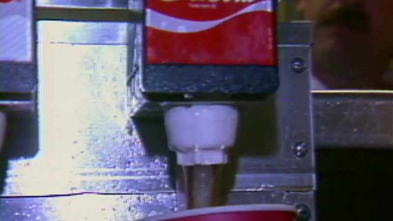 Coke was winning