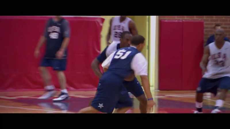 [Colangelo] This was like 30 seconds into the scrimmage