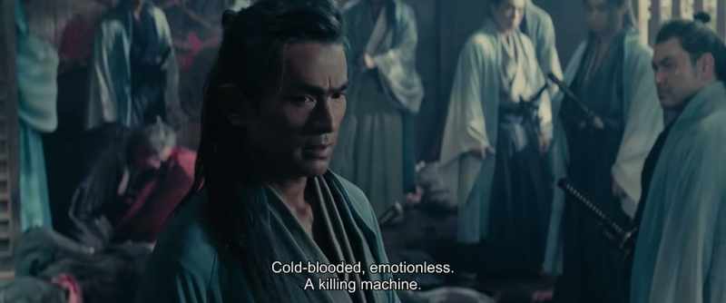 Cold-blooded, emotionless. A killing machine