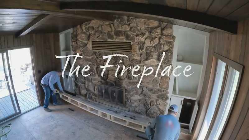 [Cole] So the hearth is going in