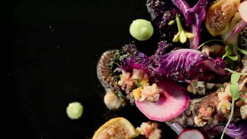 [Colibri] We did the octopus in two different cooking methods