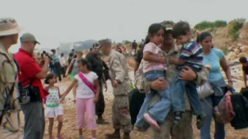COLLINS: When they arrived back