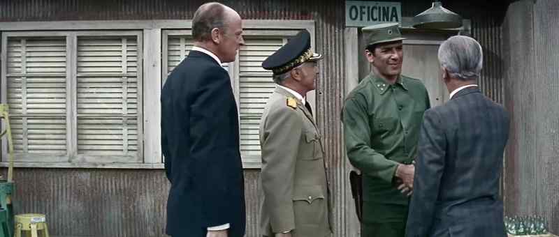 Colonel. Mr. Chapman and Senor Caldez. How do you do?