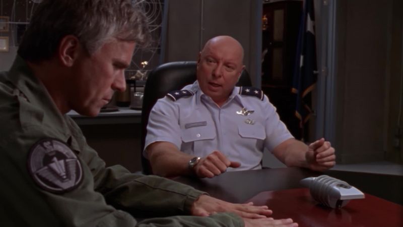 Colonel O'Neill, I am hereby relieving you of your command