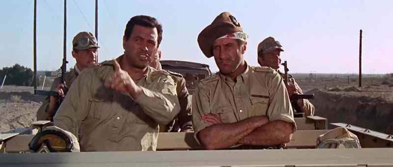 Colonel, this road takes us through Tobruk and then it branches