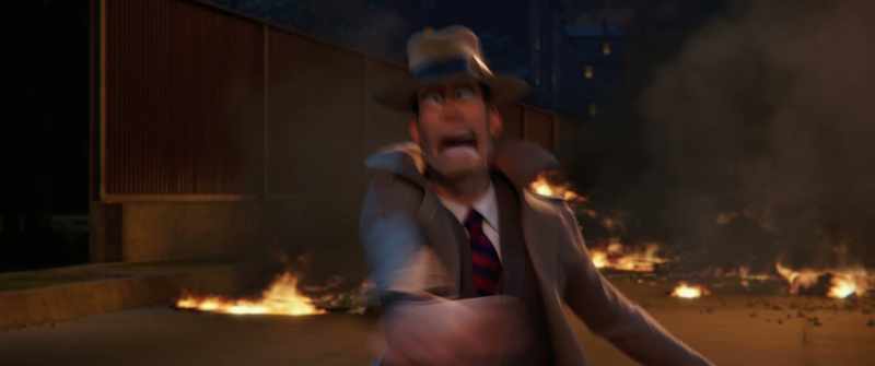 Come back here! I said to come back, Lupin!