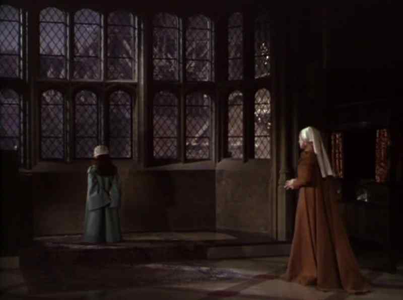 Come, my darling. I'm afraid we have to go home now. Back to Hatfield