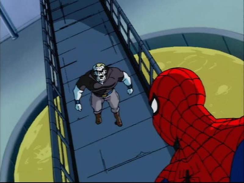 Come down here and fight like a man