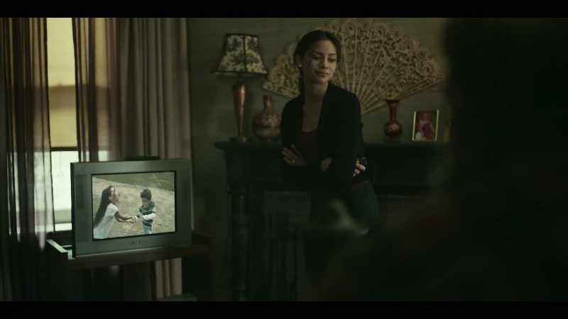 Come here. - (laughter on TV)