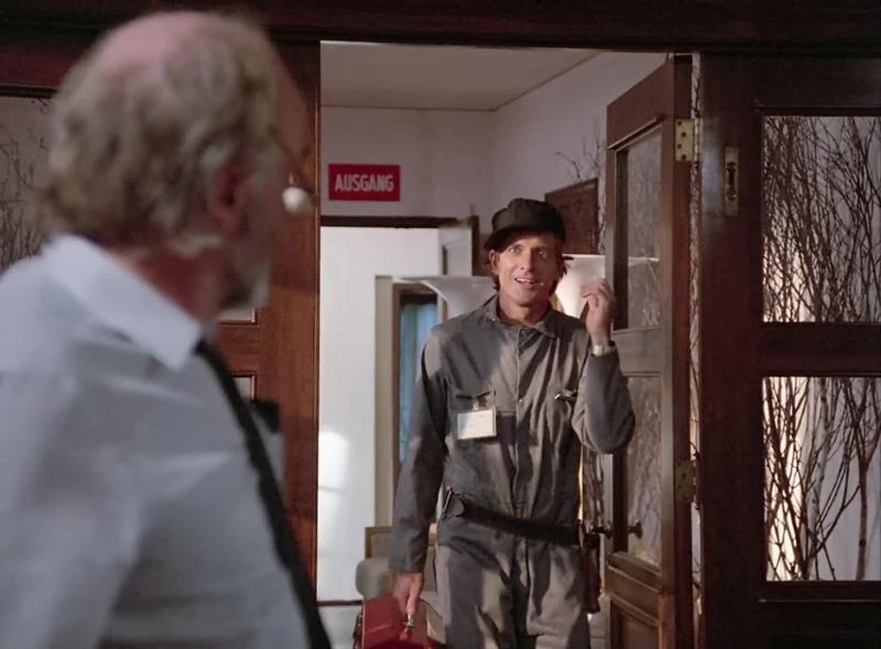 Come in. Herr Strasser?