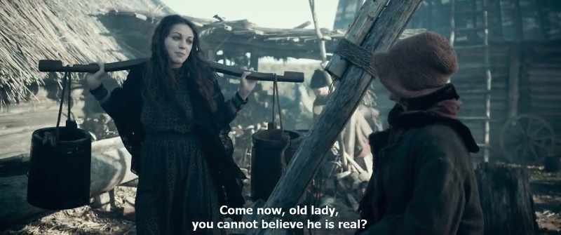 Come now, old lady, you cannot believe he is real?