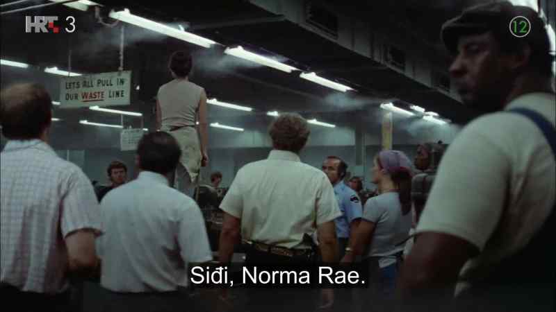 Come on down now, Norma Rae