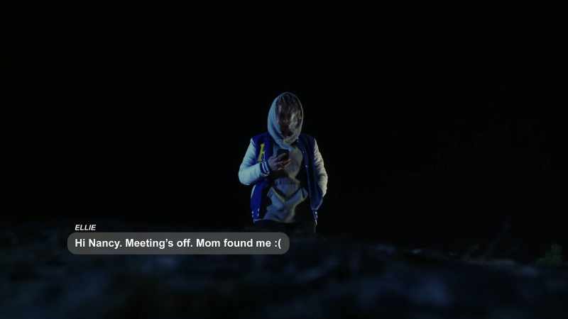 Come on, Ellie, I'm already here