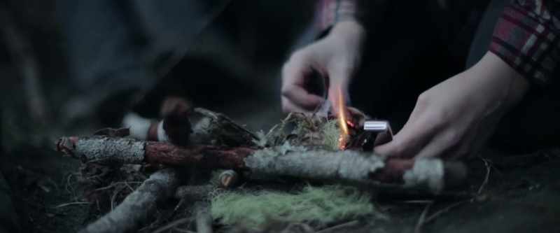 Come on, fire... yes