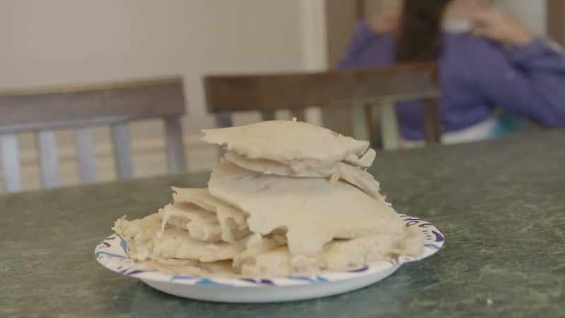 Come on. Gabby made pancakes
